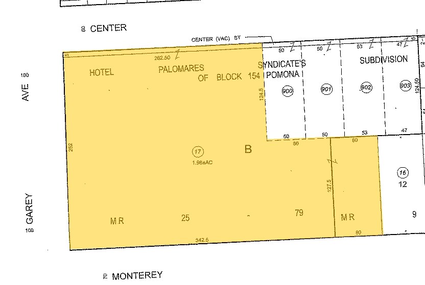 350 N Garey Ave, Pomona, CA à louer - Plan cadastral - Image 2 de 43