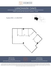 14875 Landmark Blvd, Addison, TX à louer Plan d’étage- Image 1 de 1