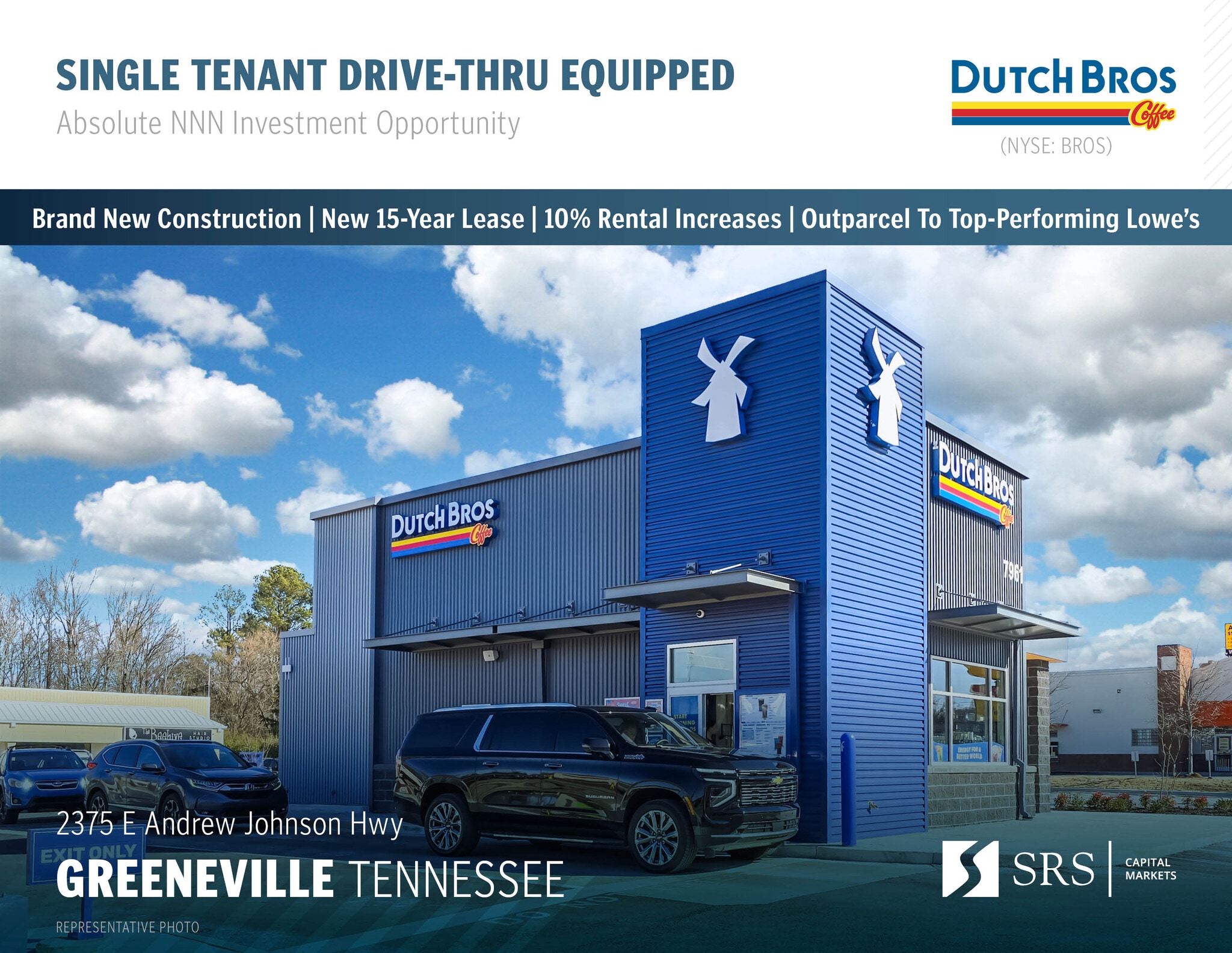2375 E Andrew Johnson Hwy, Greeneville, TN à vendre Photo du bâtiment- Image 1 de 7