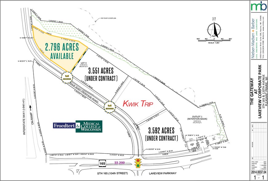 Highway 165, Pleasant Prairie, WI à vendre - Photo du bâtiment - Image 2 de 3