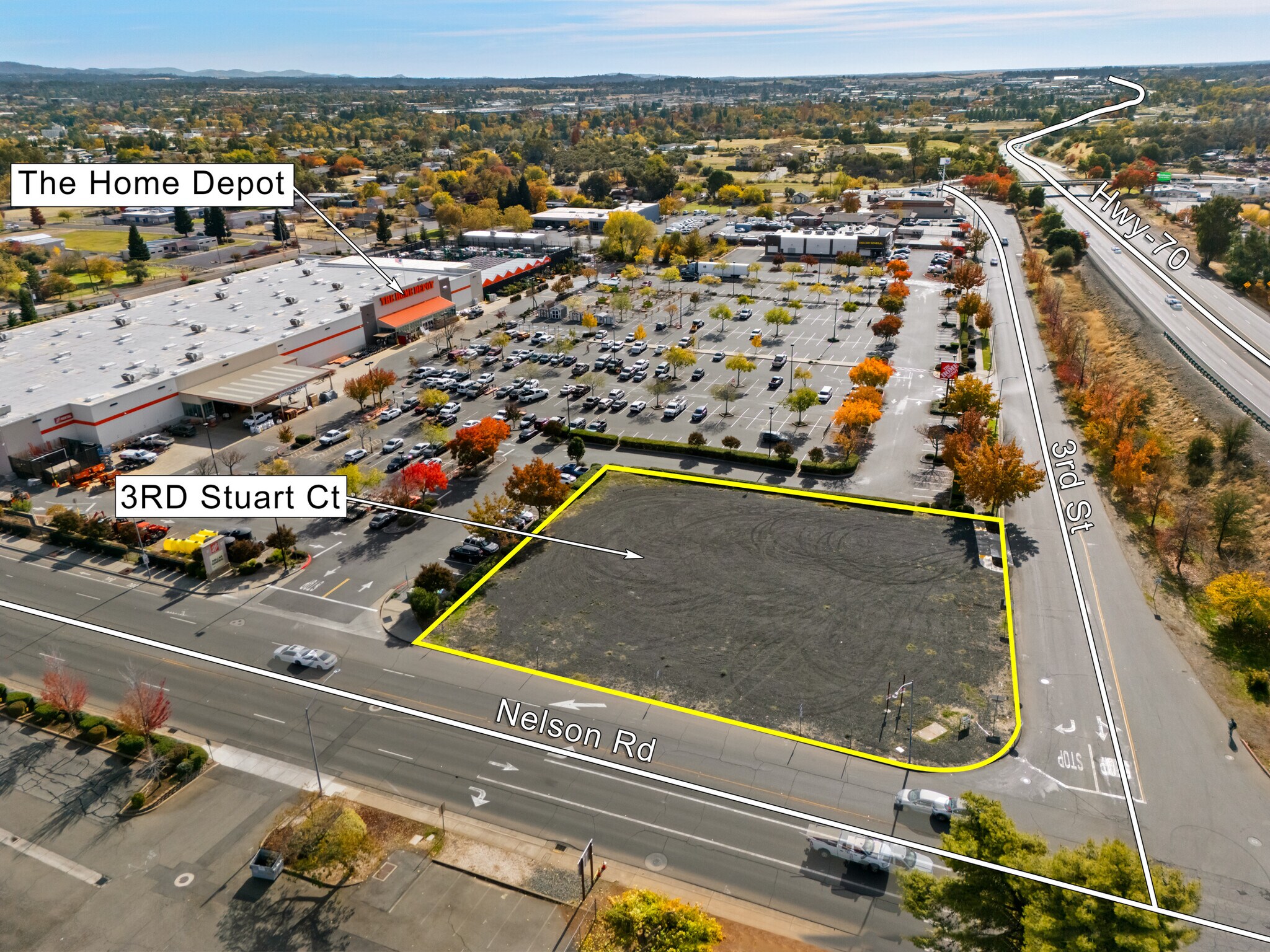 2180 3rd St, Oroville, CA for lease Aerial- Image 1 of 7