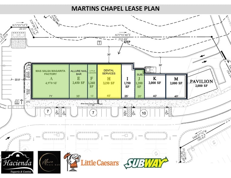 990 Martins Chapel Rd, Lawrenceville, GA for lease - Site Plan - Image 2 of 4