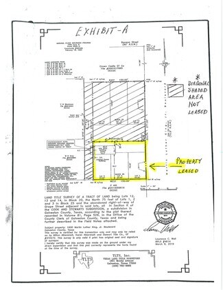 Plus de détails pour 1600 3rd Ave, La Marque, TX - Local d'activités à louer