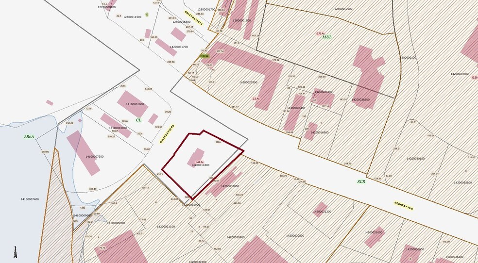 7689 Highway 70 S, Bellevue, TN à vendre - Plan cadastral - Image 3 de 3