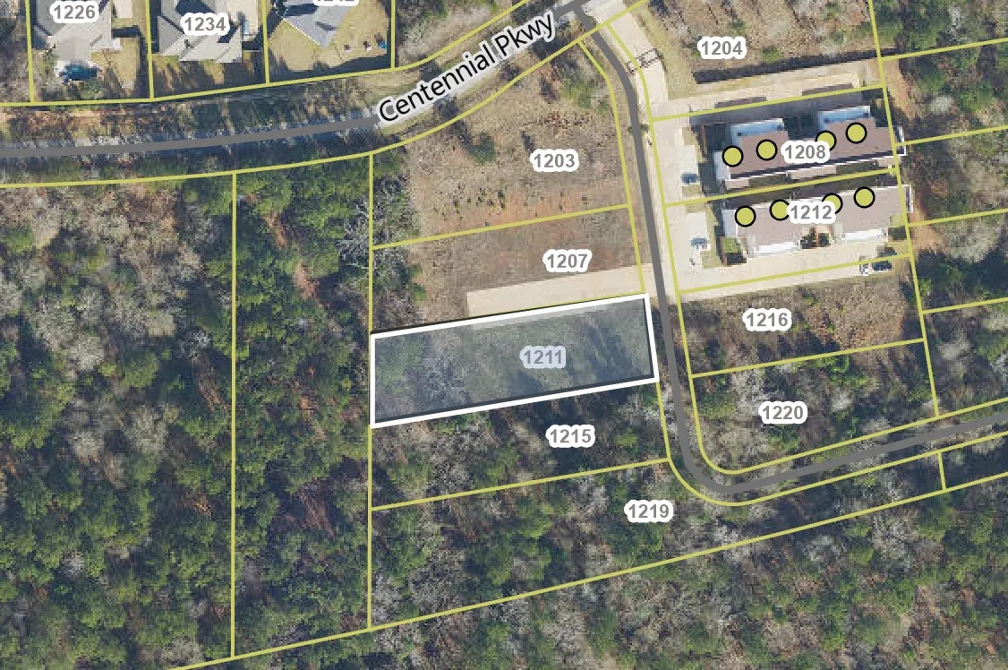 1211 Centennial Trl, Tyler, TX for sale Plat Map- Image 1 of 6
