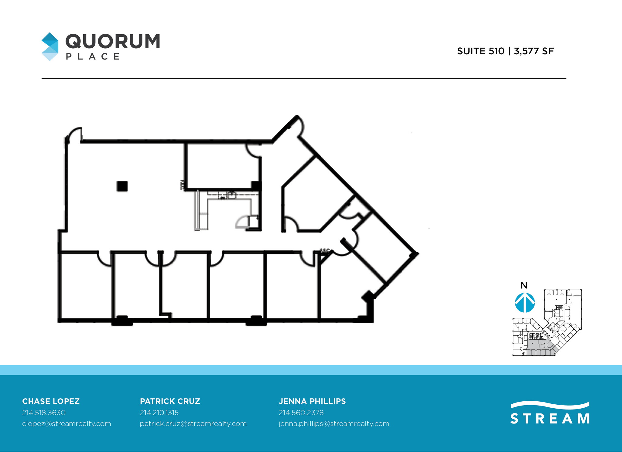 14901 Quorum Dr, Dallas, TX for lease Floor Plan- Image 1 of 1