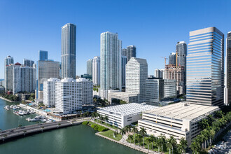 801 Brickell Bay Dr, Miami, FL - Aérien  Vue de la carte