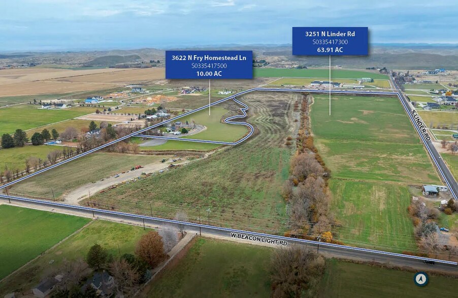 3251 N Linder Rd & 3622 N Fry Homestead, Eagle, ID à vendre - Photo du bâtiment - Image 2 de 6