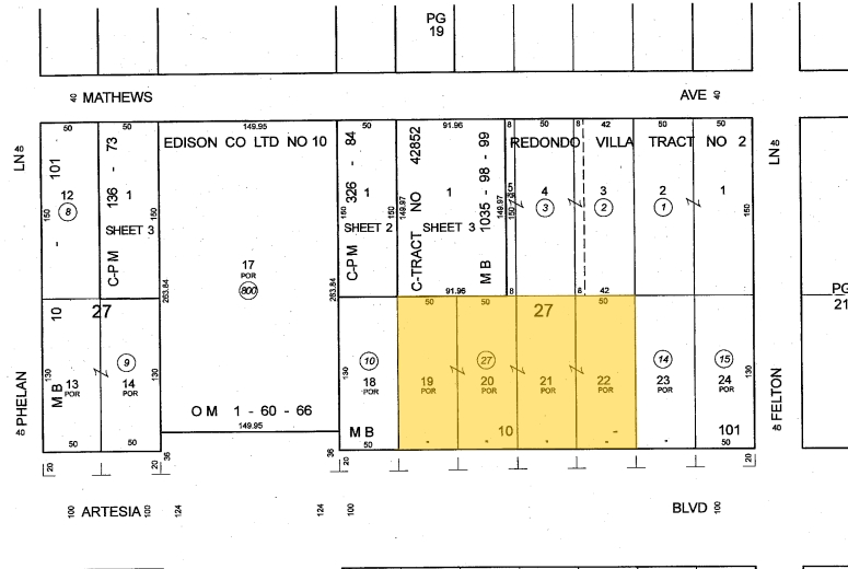 2515 Artesia Blvd, Redondo Beach, CA à louer - Plan cadastral - Image 2 de 12