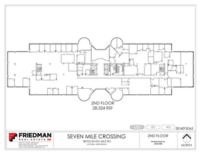 38705 7 Mile Rd, Livonia, MI à louer Plan d  tage- Image 1 de 1