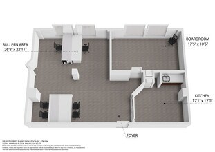 111 2 Ave S, Saskatoon, SK for lease Floor Plan- Image 1 of 3