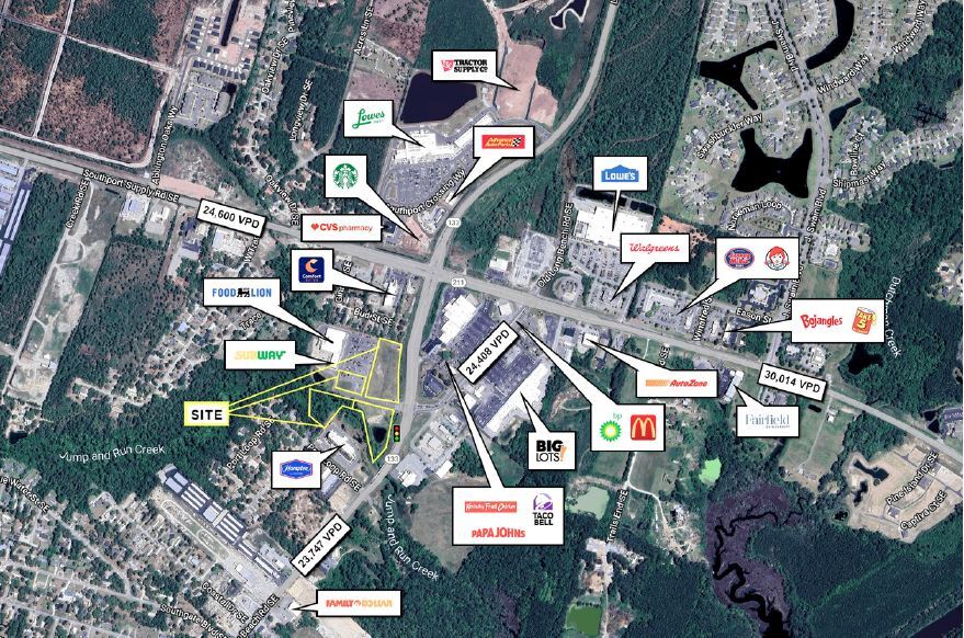 4891 Long Beach Rd SE, Southport, NC à louer Photo du bâtiment- Image 1 de 2