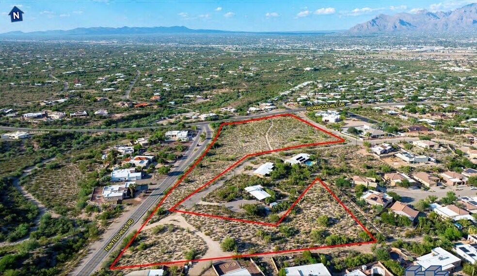 3203 Ironwood, Tucson, AZ for sale - Aerial - Image 2 of 13
