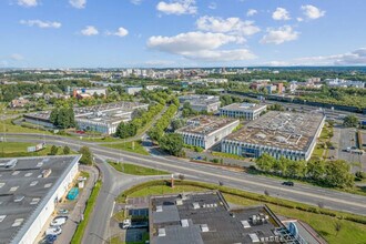 Évry-Courcouronnes, ESS - Aerial  map view