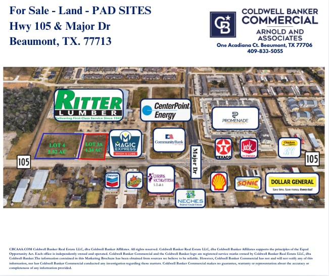 7414 TX 105, Beaumont, TX for sale - Building Photo - Image 2 of 3