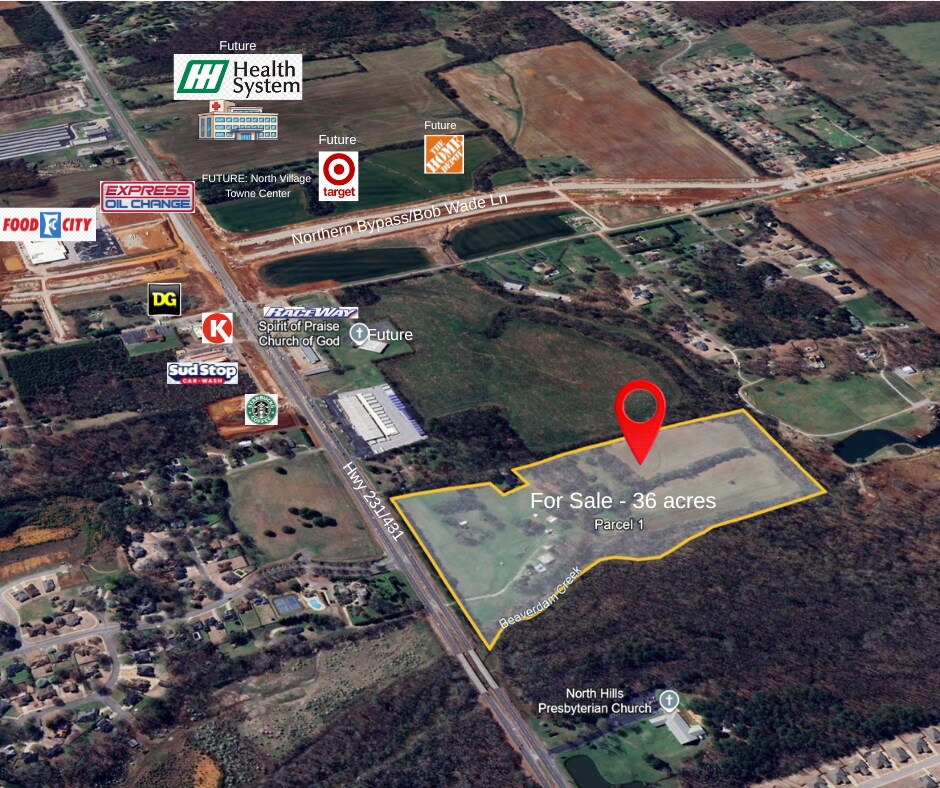36 N Hwy 231-431, Meridianville, AL à vendre Photo du bâtiment- Image 1 de 5