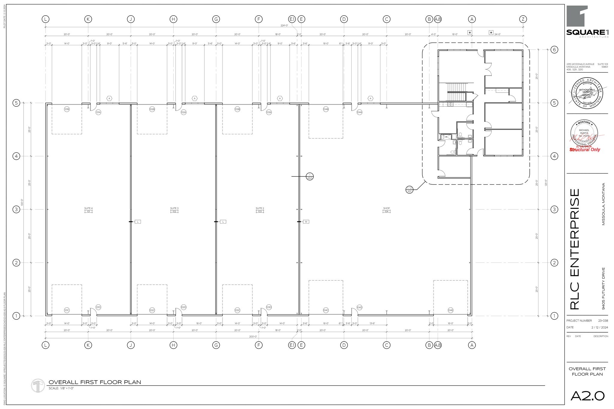9405 Futurity Dr, Missoula, MT for lease Site Plan- Image 1 of 1