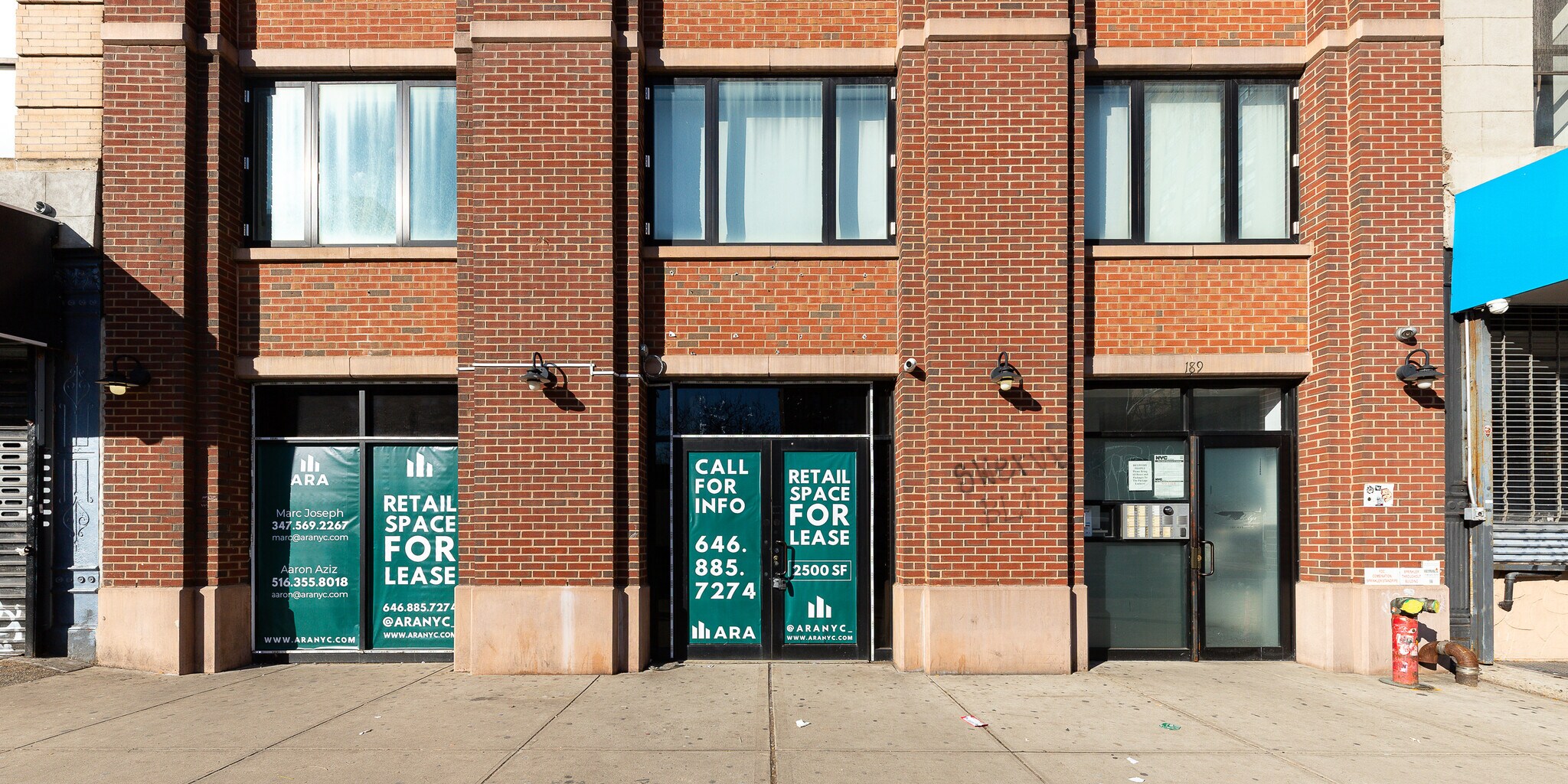 189-191 Avenue C, New York, NY for lease Interior Photo- Image 1 of 17