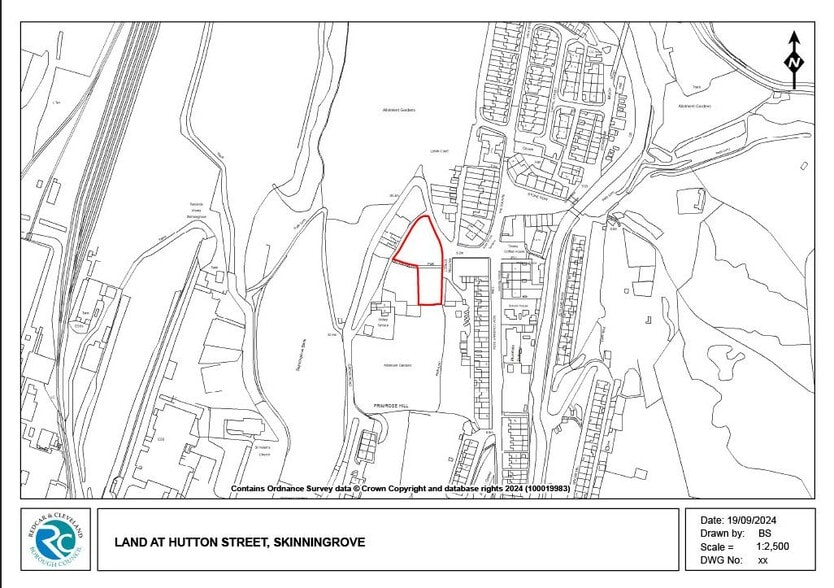 Hutton St, Saltburn By The Sea for sale - Site Plan - Image 2 of 5