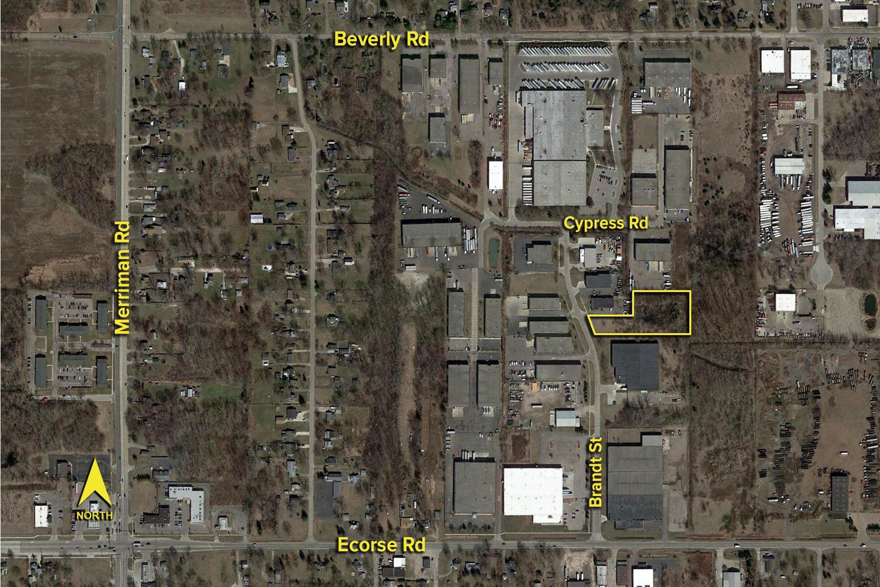 Brandt St, Romulus, MI à vendre Photo du bâtiment- Image 1 de 2