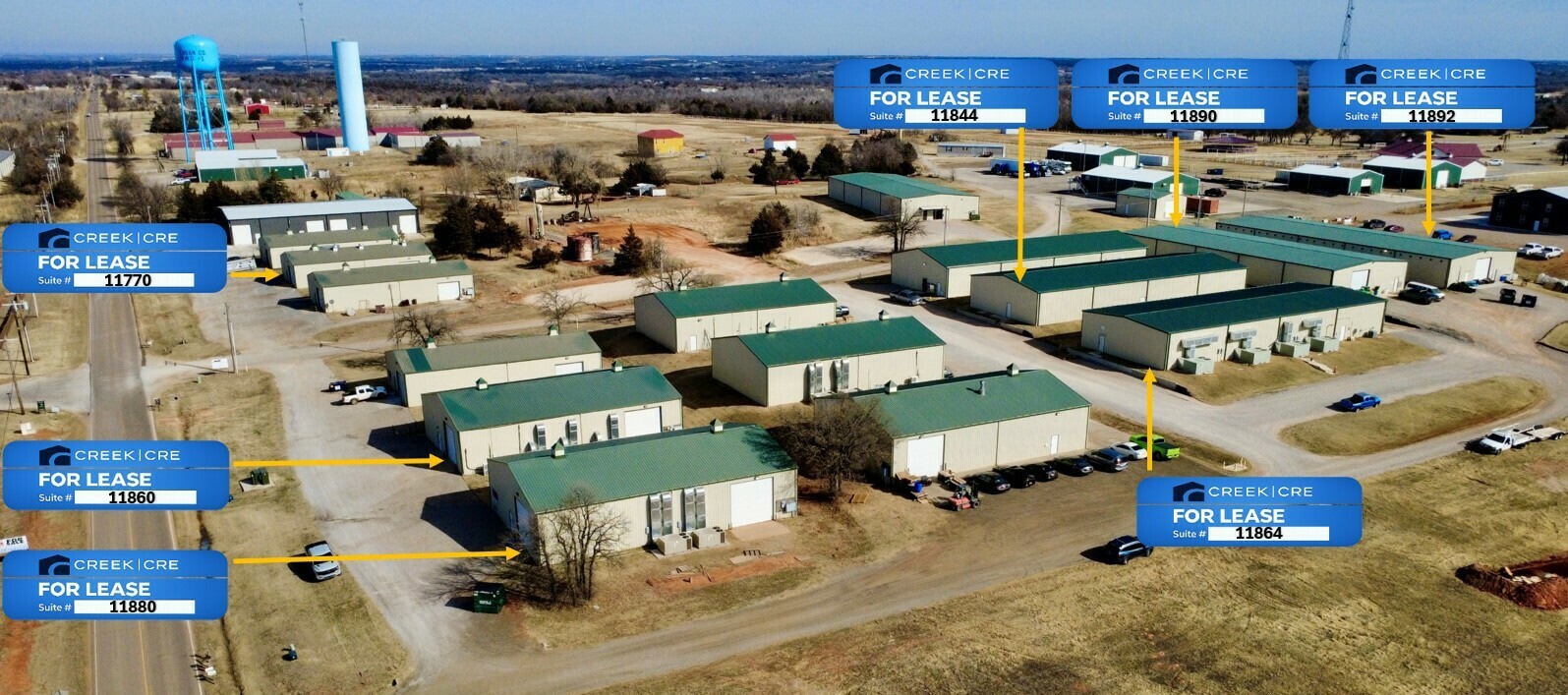 11880 S Sooner Rd, Edmond, OK for lease Aerial- Image 1 of 5