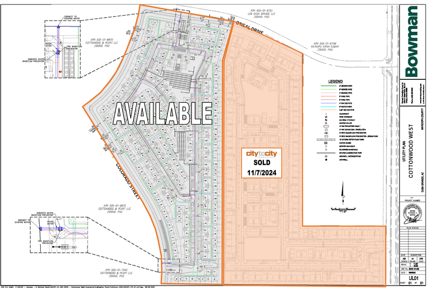 Cottonwood Ln & Peart Rd, Casa Grande, AZ for sale - Building Photo - Image 2 of 4