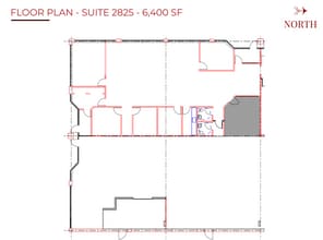 2801-2827 S Moorland Rd, New Berlin, WI à louer Plan d’étage- Image 2 de 2