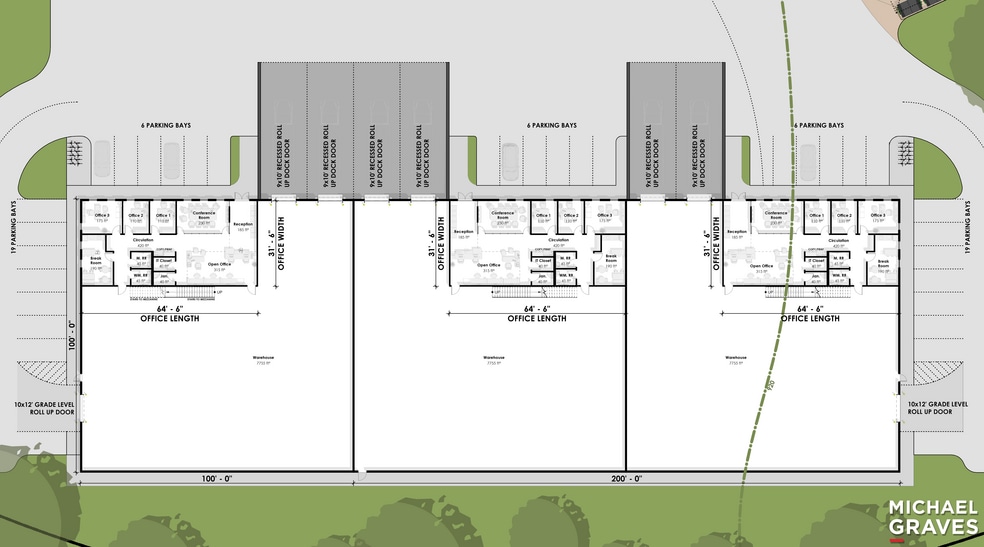 121 Flint Rd, Oak Ridge, TN for lease - Floor Plan - Image 2 of 3