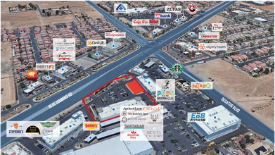 5025 Blue Diamond Rd, Las Vegas, NV - AERIAL  map view