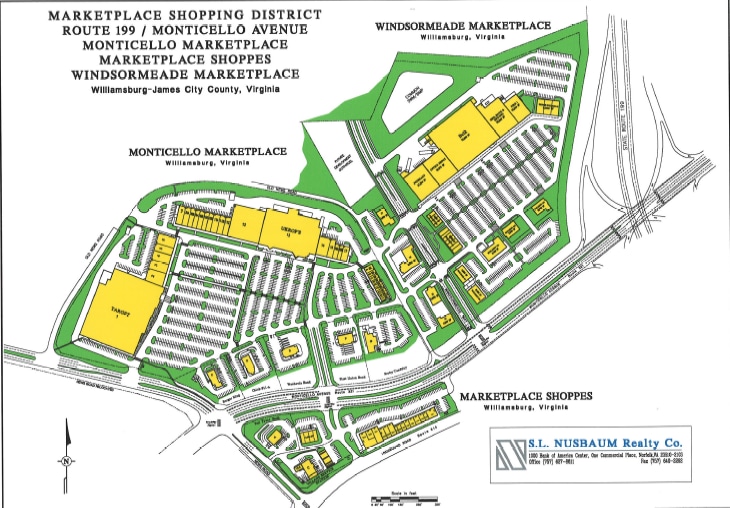 4660 Monticello Ave, Williamsburg, VA for lease - Site Plan - Image 3 of 3