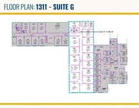 1301 Continental Dr, Abingdon, MD à louer Plan d’étage- Image 1 de 1