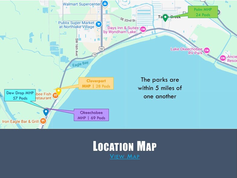 Okeechobee MHP/RV 175 Unit Portfolio portefeuille de 4 propriétés à vendre sur LoopNet.ca - Photo du bâtiment - Image 3 de 14