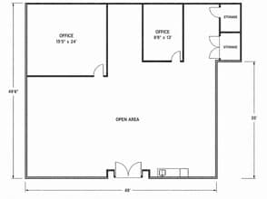 525 Cochrane Dr, Markham, ON à louer Plan d’étage- Image 2 de 3