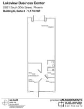 3001 S 35th St, Phoenix, AZ for lease Floor Plan- Image 1 of 1