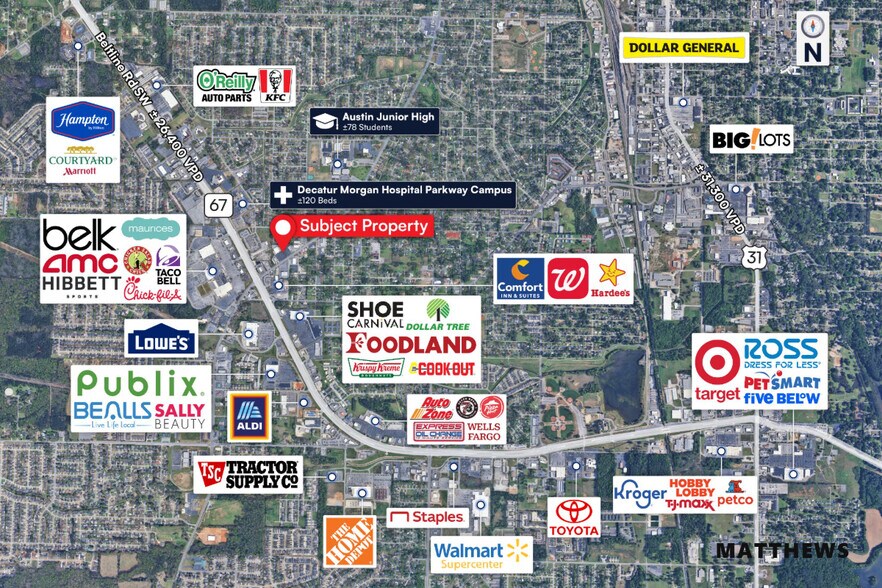 2215 Danville Rd SW, Decatur, AL à vendre - Photo du bâtiment - Image 3 de 3