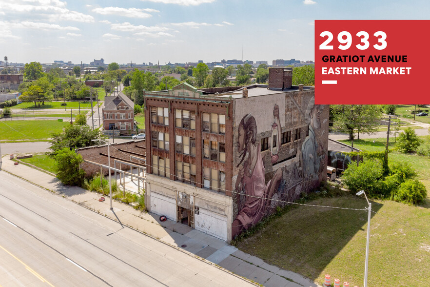 2933 Gratiot Ave, Detroit, MI à vendre - Photo du bâtiment - Image 1 de 1