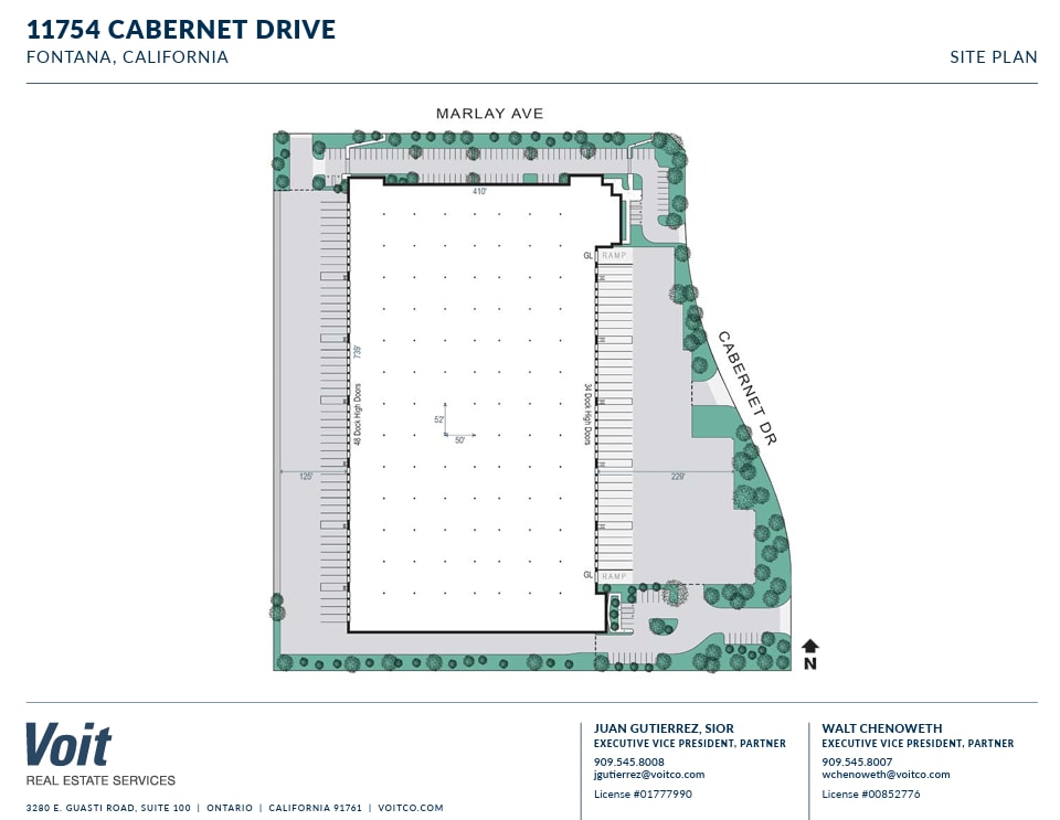 11754 Cabernet Dr, Fontana, CA à louer Plan de site- Image 1 de 1