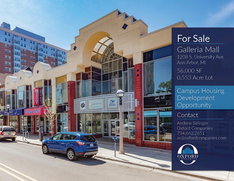 1208-1214 S University Ave, Ann Arbor, MI for sale - Building Photo - Image 1 of 1