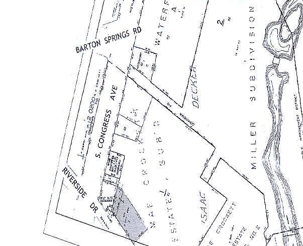 110 E Riverside Dr, Austin, TX à louer - Plan cadastral - Image 3 de 10