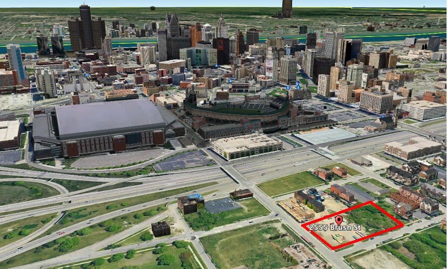 2555 Brush and 254 Adelaide st, Detroit, MI à vendre Photo principale- Image 1 de 5