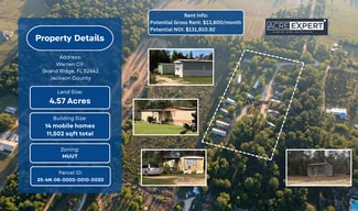 Plus de détails pour Warren Cir, Grand Ridge, FL - Multi-résidentiel à vendre