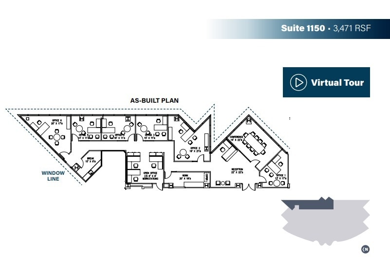 8880 Rio San Diego Dr, San Diego, CA à louer Plan d’étage- Image 1 de 5