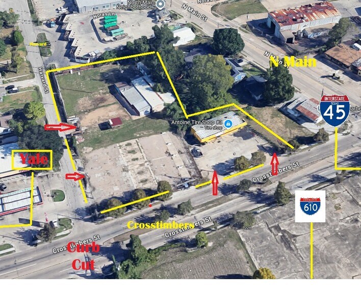 201 & 211 Crosstimbers St & 4410 Harvard St, Houston, TX à vendre - Photo du bâtiment - Image 2 de 6