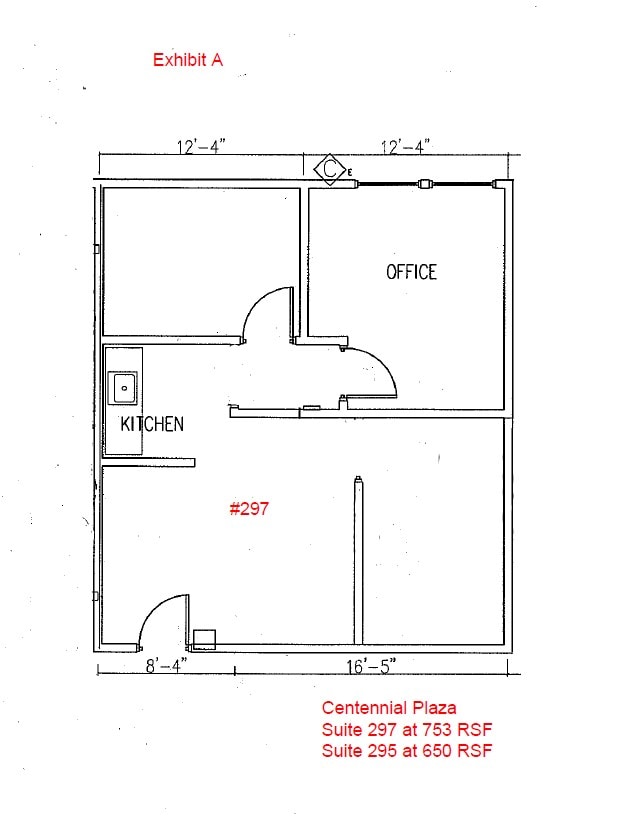 101 E Redlands Blvd, Redlands, CA à louer Plan d’étage- Image 1 de 1