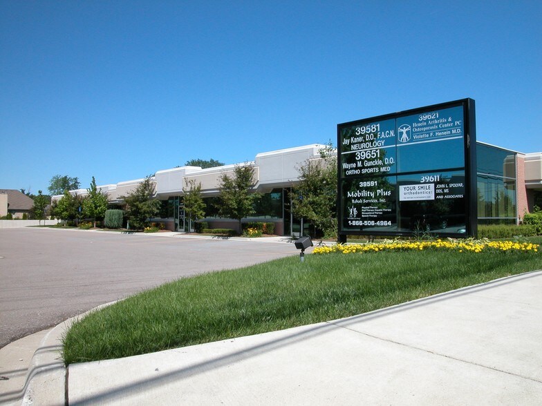 39501-39571 Garfield Rd, Clinton Township, MI à louer - Photo du bâtiment - Image 2 de 7