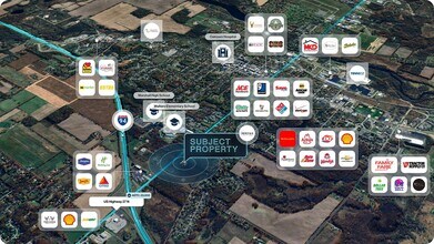 723 N US 27, Marshall, MI - AERIAL  map view