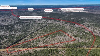 0 CR6242, Huffman, TX - Aérien  Vue de la carte - Image1