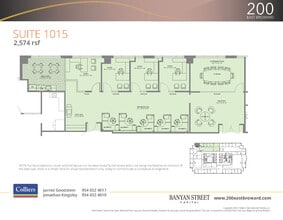 200 E Broward Blvd, Fort Lauderdale, FL for lease Floor Plan- Image 2 of 7