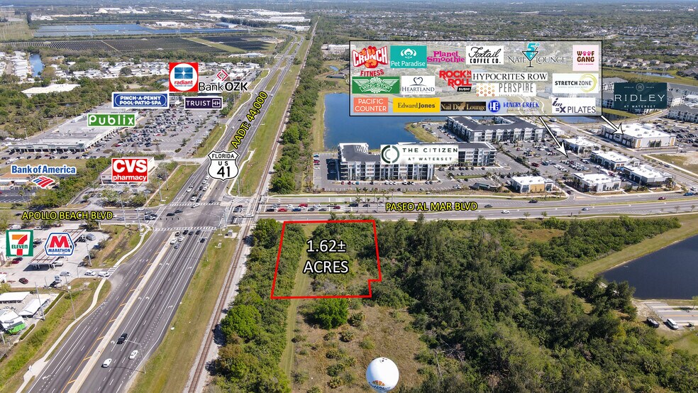 6185 N US Hwy 41, Apollo Beach, FL à vendre - Photo du bâtiment - Image 1 de 3