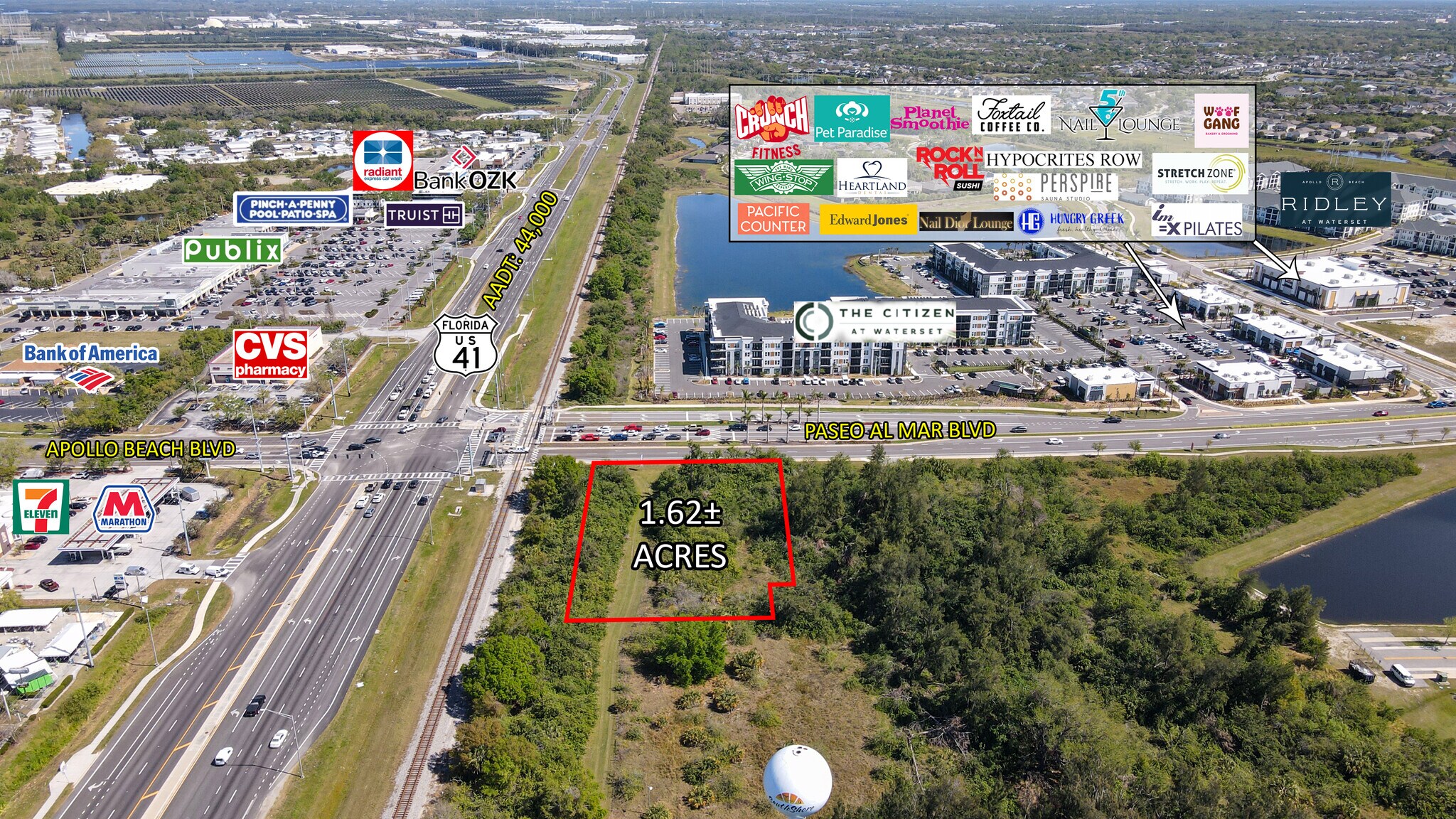 6185 N US Hwy 41, Apollo Beach, FL à vendre Photo du bâtiment- Image 1 de 4